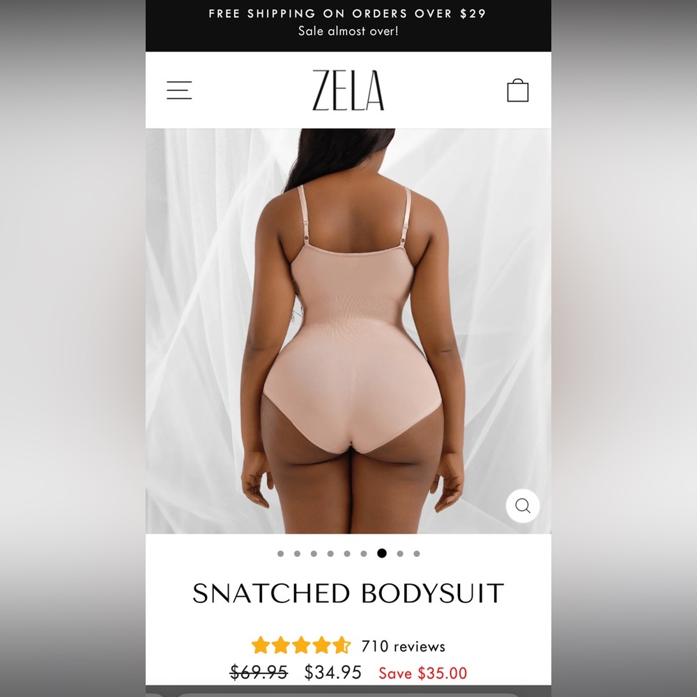 Zela Snatched Bodysuit